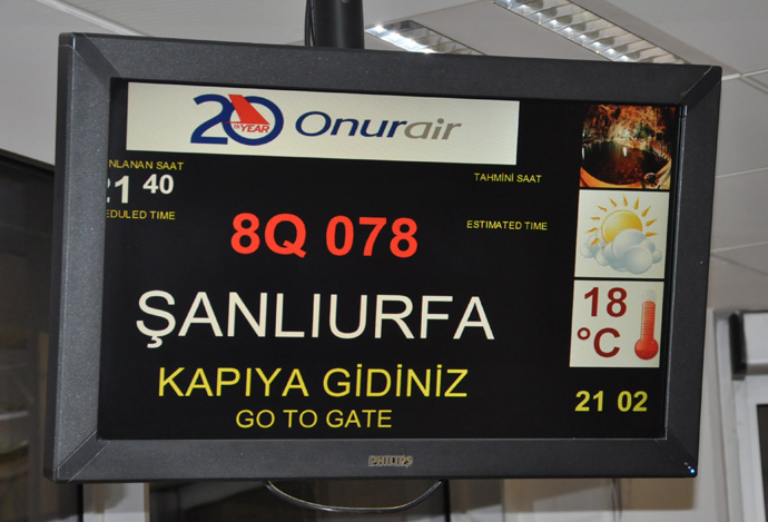 ONUR AIR ŞANLIURFA'DA