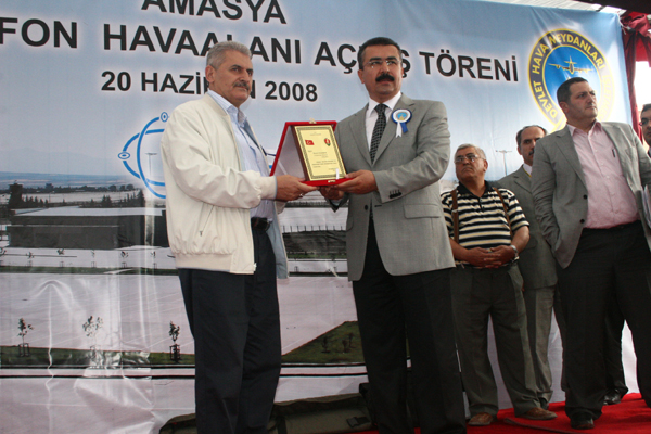 Amasya-Merzifon Havaalanı sivil uçuşlara açıldı