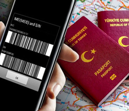 Yolcu beraberindeki telefon kayıt ücreti 54 bin TL’yi aştı