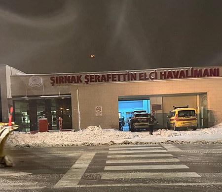 Şırnak'ta da uçuşlar iptal