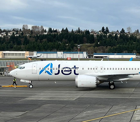 Ajet filosuna yeni uçak