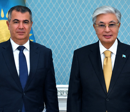 Air Astana CEO'su Canlıel, Tokayev ile görüştü
