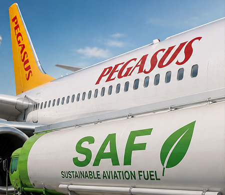 SOCAR Türkiye ile Pegasus'tan Sürdürülebilir Havacılık İçin Stratejik İş Birliği