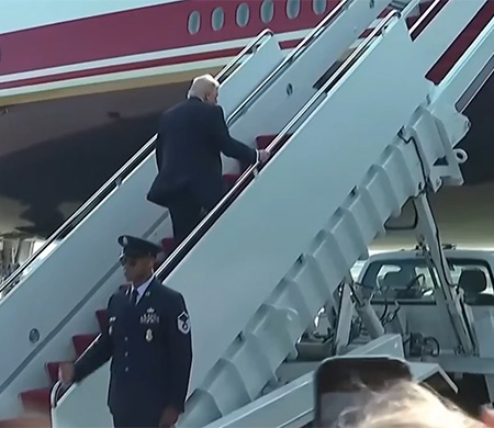 Trump, Yeni Air Force One ile İlk Başkanlık Uçuşunu Gerçekleştirdi
