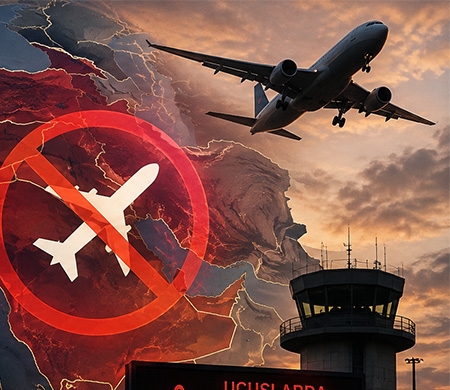 ABD'den Orta Doğu Uyarısı: Hava Sahaları Aniden Kapanabilir