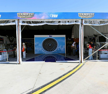 TEI, millî motorlarıyla TEKNOFEST Güneydoğu Şanlıurfa'da