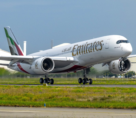 Emirates A350'leri beklenenden önce operasyonlara dahil edecek