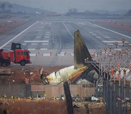 Polisten Jeju Air ofislerine baskın