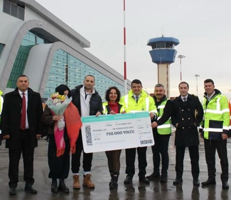 Kapadokya Havalimanı rekor kırdı
