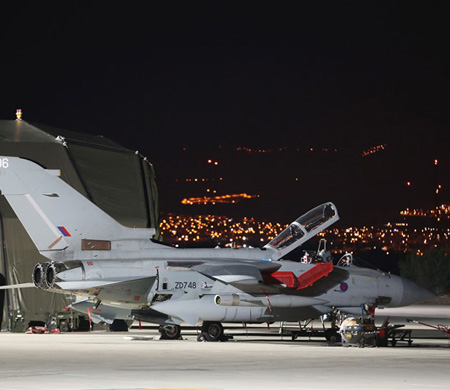 İngiliz Hava Üssüne İHA Saldırısı