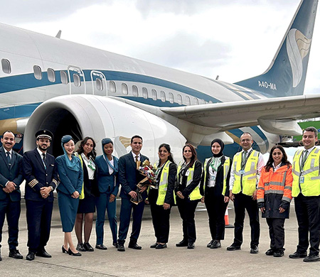 Havaş, Trabzon’da Oman Air ve Centrum Air’e Hizmet Vermeye Başladı