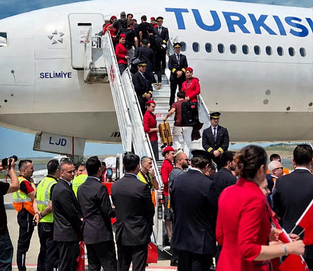 THY, Bizim Çocukları Dünya Kupası'na Uçurdu