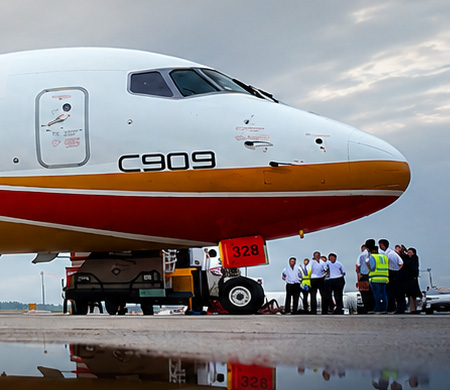 COMAC'ın C909 Tıbbi Uçağı Orta Asya'da İlk Kez Tanıtılacak