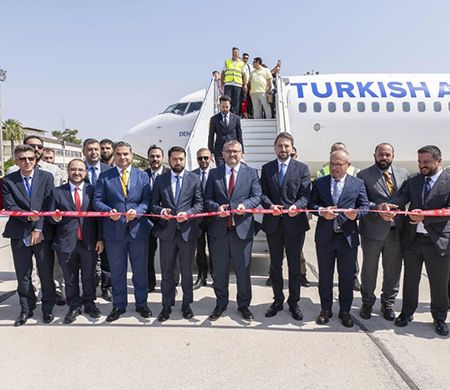 THY Halep uçuşlarına yeniden başladı