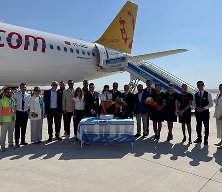 Pegasus Hatay seferlerine yeniden başladı