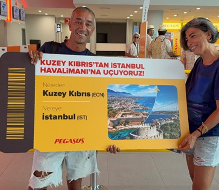 Pegasus, İstanbul Havalimanı'ndan Ercan Seferlerine Başladı
