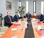 Bakan Ersoy ile THY Yönetimi bir araya geldi