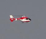 Ambulans helikopter kalp hastası bebek için havalandı