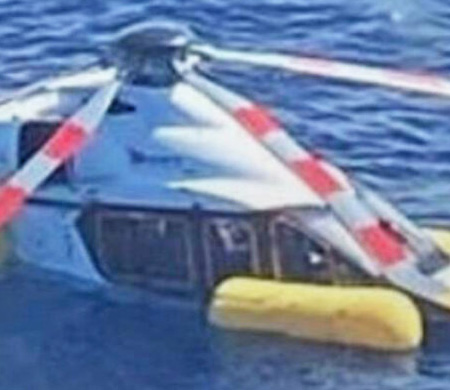 Airbus H160 deniz iniş yaptı