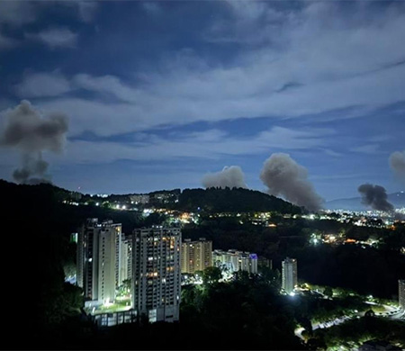 ABD Venezuela'yı vurdu tüm uçuşlar durdu