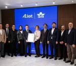 AJet IATA sertifikasını aldı