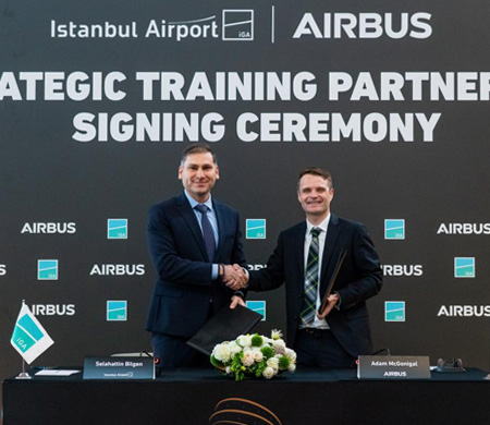 İGA İstanbul Havalimanı ve Airbus Eğitim Ortağı Oldu