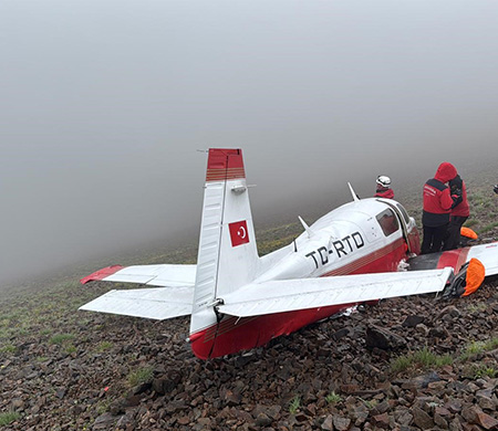 Enkaza ulaşıldı; Pilot Mehmet Demirci hayatını kaybetti