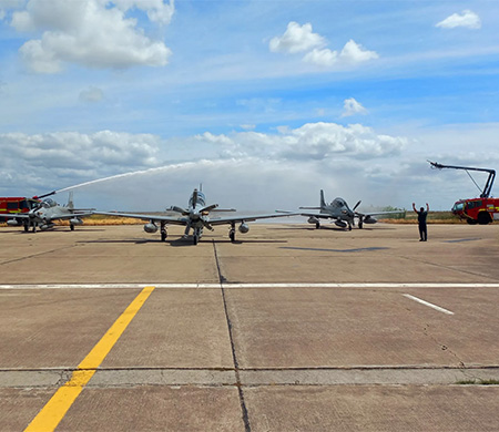 Portekiz’in ilk A-29N uçakları ülkeye ulaştı