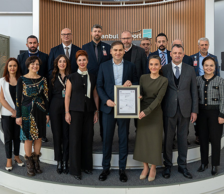 İstanbul Havalimanı'na "ISO 22301" sertifikası