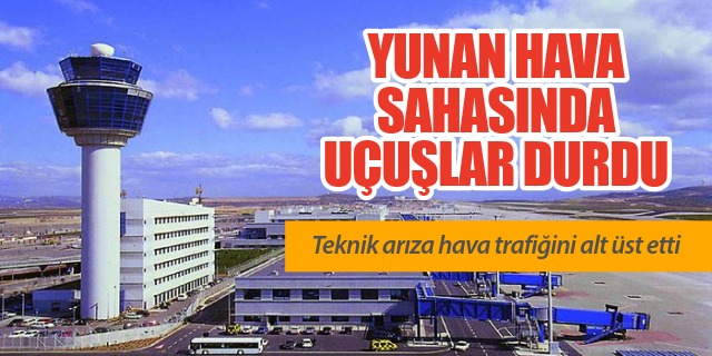 Yunanistan’da hava trafiği durduruldu