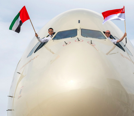 Etihad, A380 ile 4'üncü rotasına uçuşlara başladı