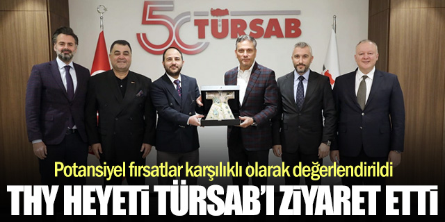 THY heyetinden TÜRSAB’a ziyaret: İş birliği olanakları ele alındı