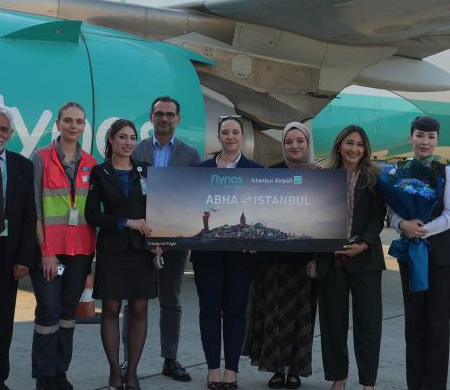 Flynas Abha-İstanbul uçuşlarına başladı