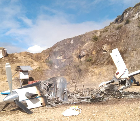 Sivil Uçağa Silahlı Saldırı; Pilot Öldürüldü!