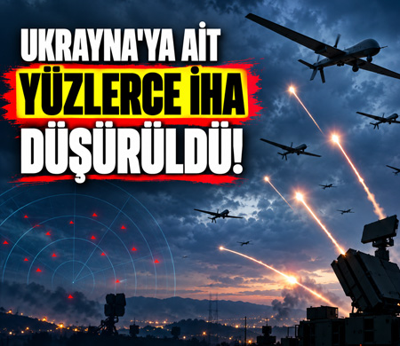 Rusya gece boyunca yoğun İHA saldırısına uğradı