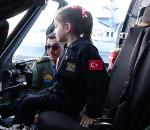 6 yaşındaki Meryem’in F-16 hayali gerçeğe dönüşyü