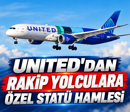 United Airlines’tan rakip yolculara özel statü hamlesi
