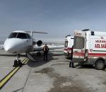 Ambulans uçak hasta 2 bebek için havalandı