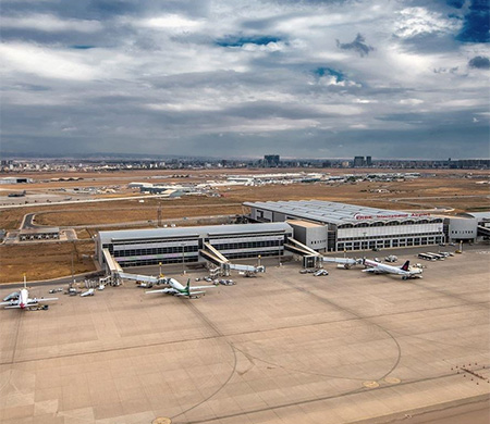 Erbil’de havalimanına İHA saldırısı: 2 yaralı