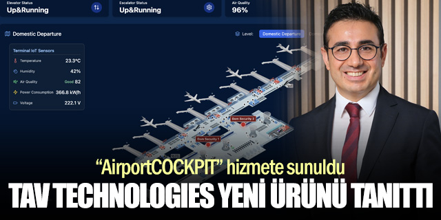 TAV Technologies, “AirportCockpit” platformunu tanıttı