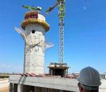 Antalya Havalimanı'nın Yeni Kontrol Kulesi 46 Metreye Ulaştı