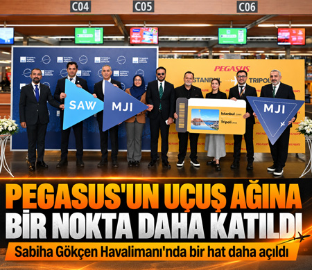 Sabiha Gökçen’den Trablus’a direkt uçuşlar başladı