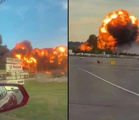 Uçak kazasına ait yeni görüntüler ortaya çıktı