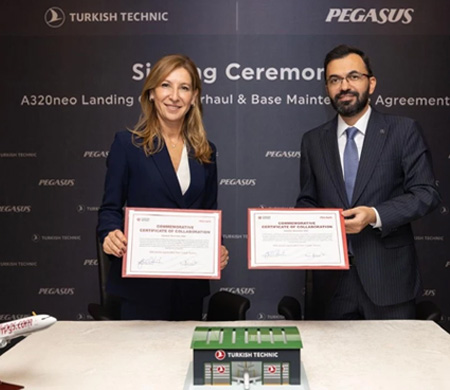 Pegasus ile THY Teknik arasında önemli iş birliği