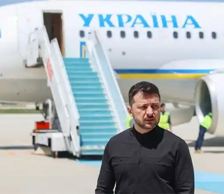 Zelenskiy'nin İrlanda'ya iniş rotasında 'İHA' krizi!