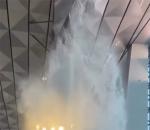 Havalimanında şoke eden anlar!