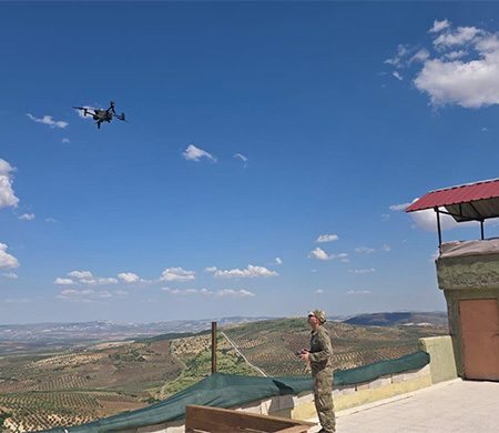Sınırlar Gökyüzünden İzlenecek; 391 Drone Envantere Girdi