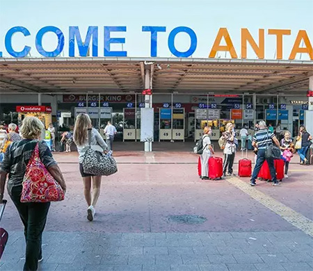 Antalya'da gelen kişi sayısı 6 Milyonu aştı