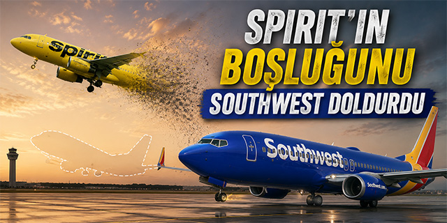 Spirit'in Boşluğunu Southwest Doldurdu