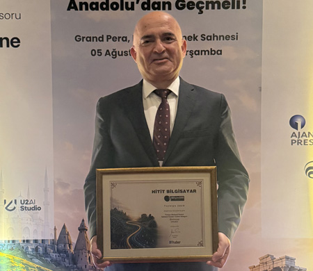 Hitit’e Bilişim 500’den Birincilik Ödülü